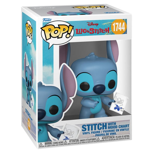 POP figure Disney Lilo & Stitch - Stitch with Mood Chart Nerdscape
