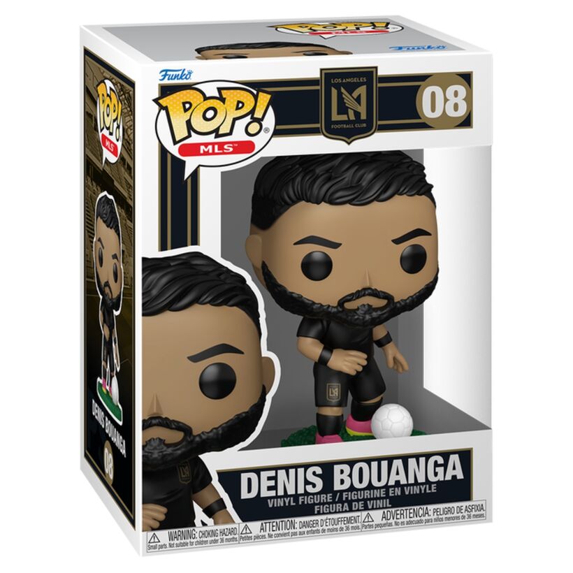 POP figure Los Angeles Football Club Denis Bouanga Nerdscape