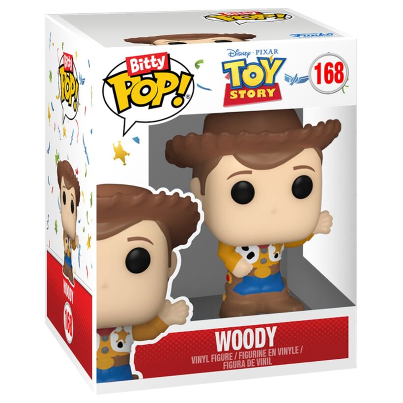 Bitty POP pack 2 figures Disney Pixar Toy Story Woody & Buzz Nerdscape