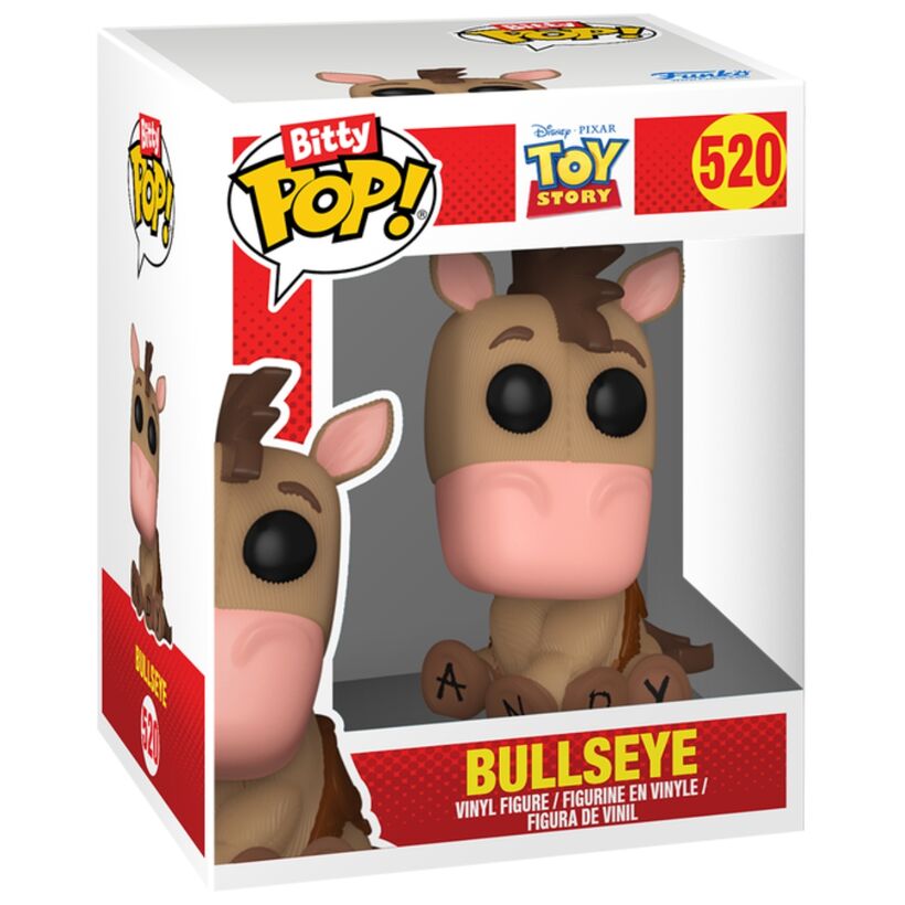Bitty POP pack 2 figures Disney Pixar Toy Story Jesse & Bullseye Nerdscape