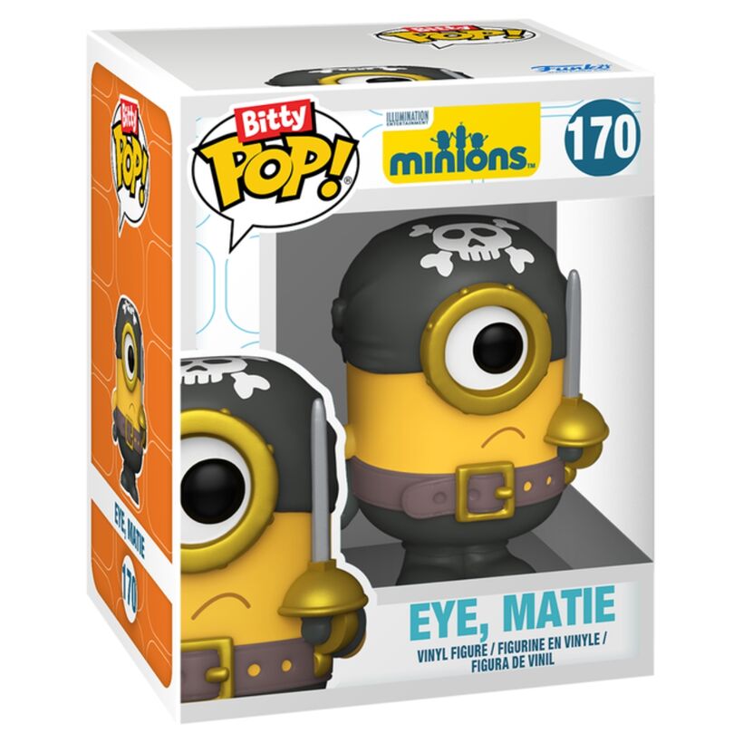 Bitty POP pack 2 figures Minions Kevin & Eye Nerdscape
