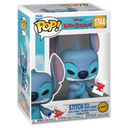 POP figure Disney Lilo & Stitch - Stitch with Mood Chart 5 + 1 Chase Nerdscape