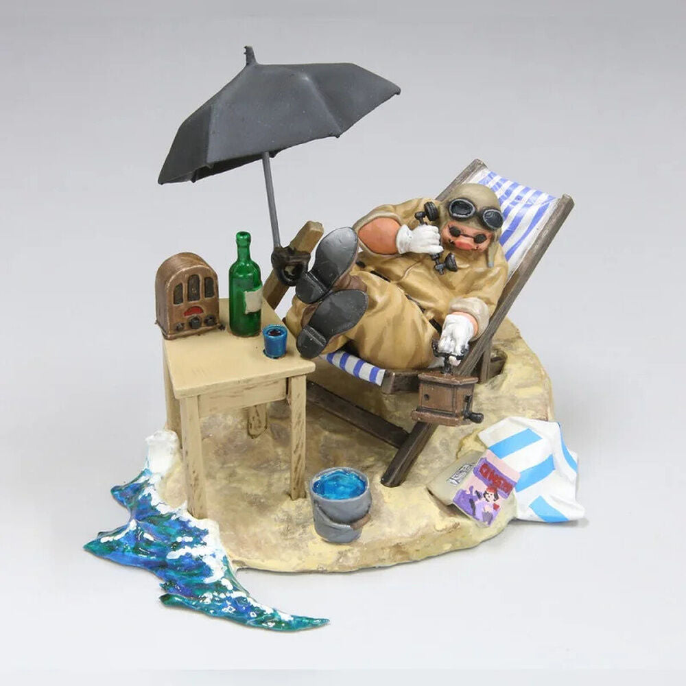 Porco Rosso - Porco in his Hideout model kit Nerdscape