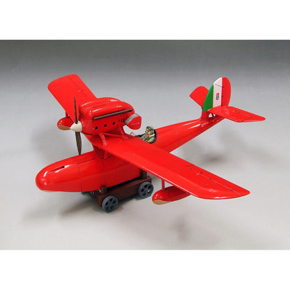 Porco Rosso Savoia S.21 Seaplane model kit + Porco Rosso figure Nerdscape