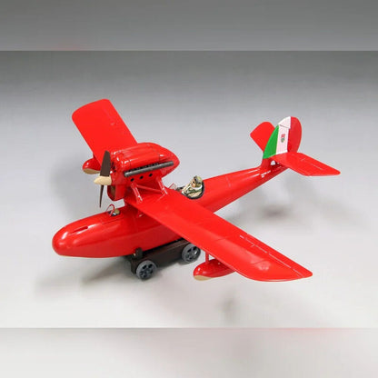 Porco Rosso Savoia S.21F ver.2 Seaplane model kit + Gina figure Nerdscape