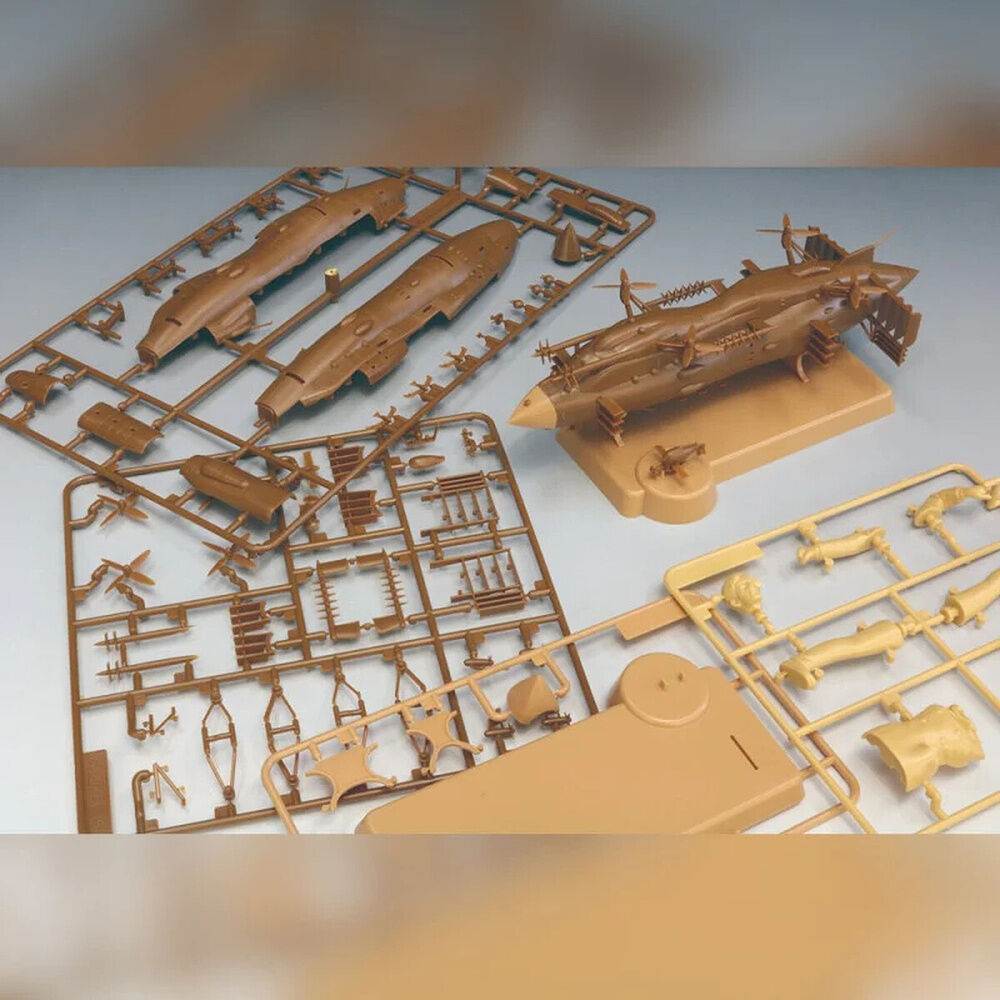 Castle in the Sky Goliath Flying Battleship Airshit model kit Nerdscape