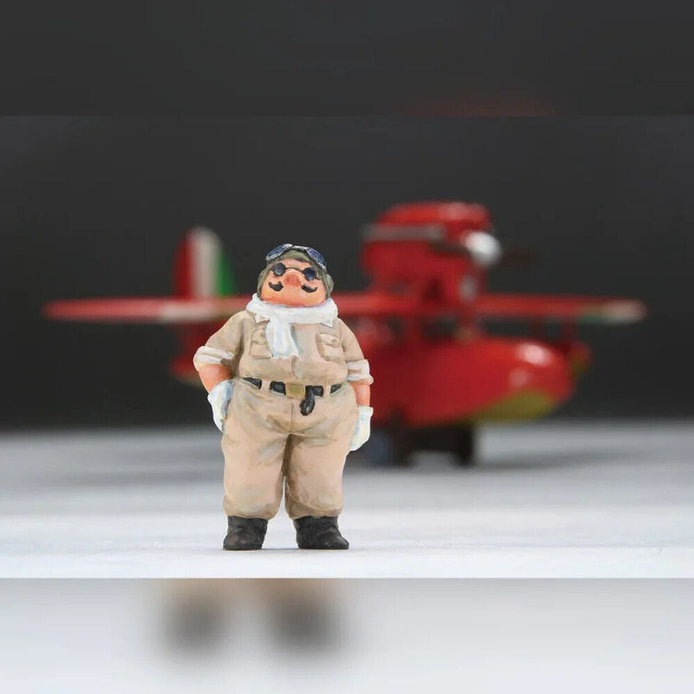 Porco Rosso Savoia S.21F ver.2 Seaplane model kit + Porco figure Nerdscape