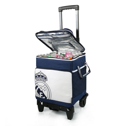 Real Madrid refrigerator cart and wheels Nerdscape