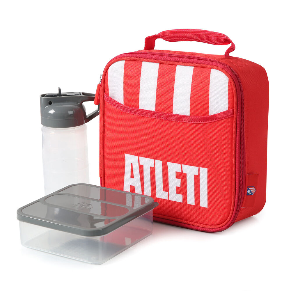 Atletico de Madrid thermo lunch bag + bottle + tupper Nerdscape