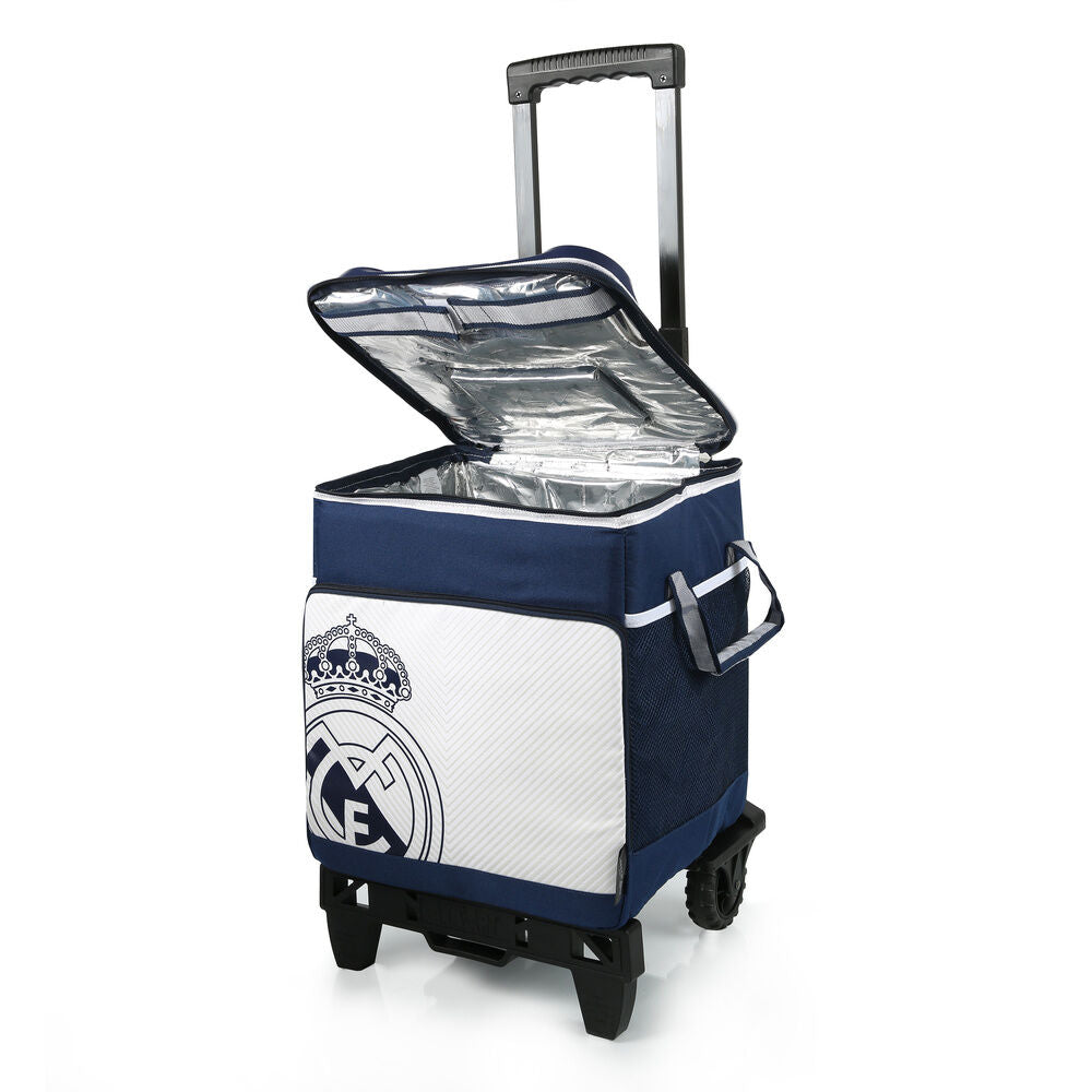 Real Madrid refrigerator cart and wheels Nerdscape