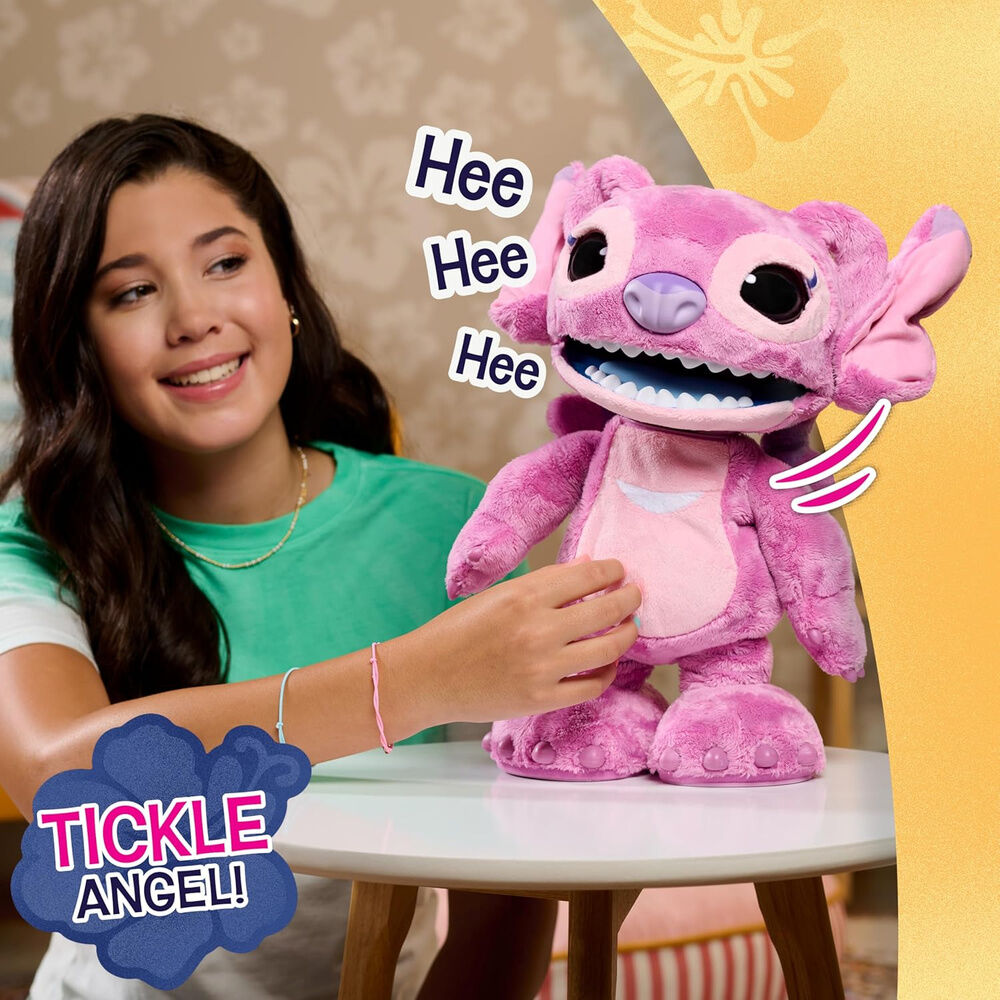Disney Stitch Angel Ultimate Interactive plush toy Nerdscape