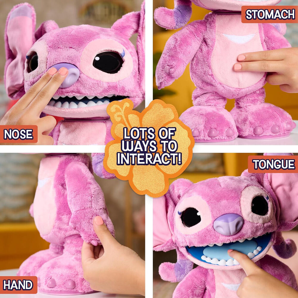 Disney Stitch Angel Ultimate Interactive plush toy Nerdscape