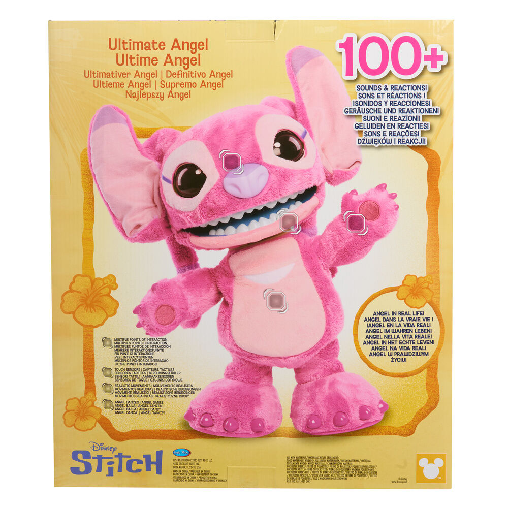 Disney Stitch Angel Ultimate Interactive plush toy Nerdscape
