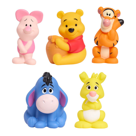 Disney Winnie the Pooh set of 5 bathroom figures