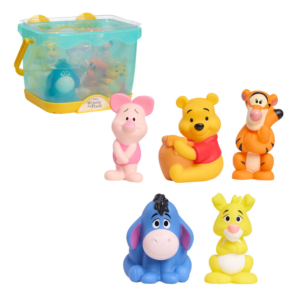 Disney Winnie the Pooh set of 5 bathroom figures