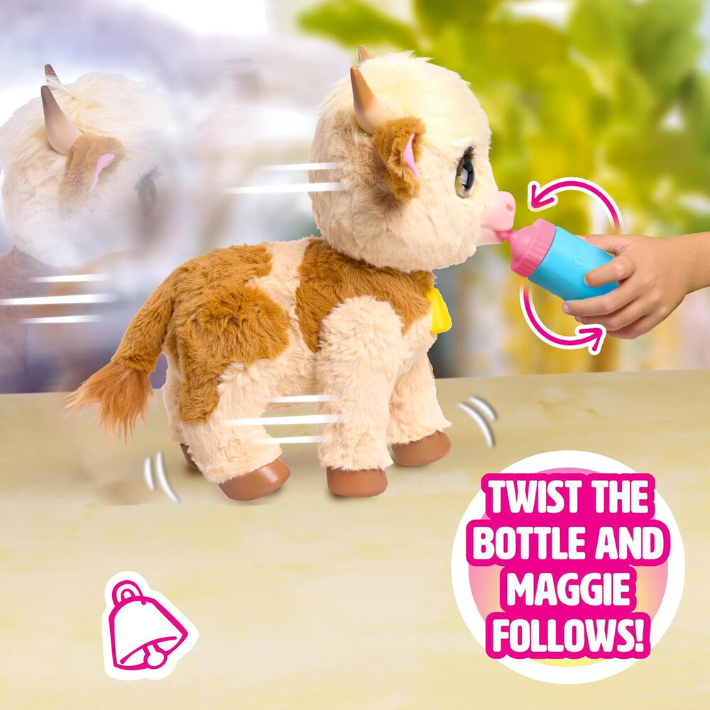 FurReal Maggie the Cow Interactive plush toy