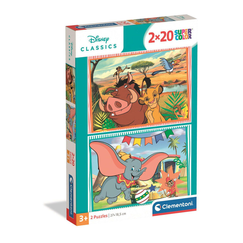 Disney Classic puzzle 2x20pcs Nerdscape