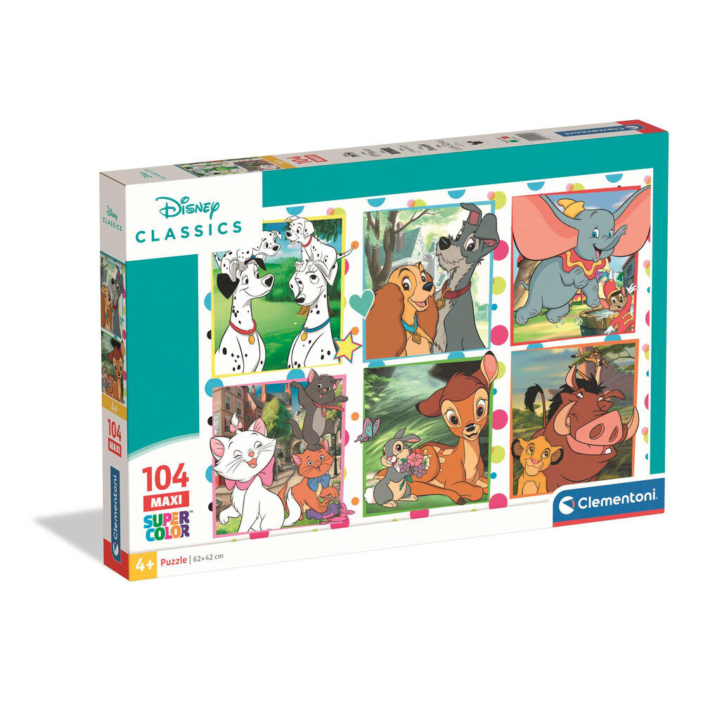 Disney Classic maxi puzzle 104pcs Nerdscape