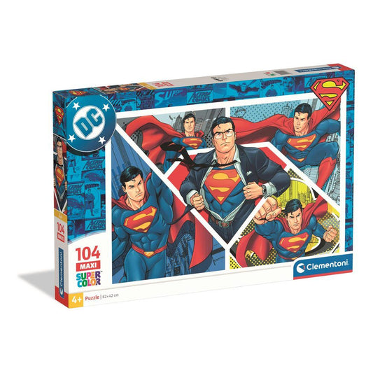 DC Comics superman maxi puzzle 104pcs Nerdscape