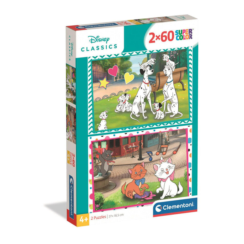 Disney Classic puzzle 2x60pcs Nerdscape