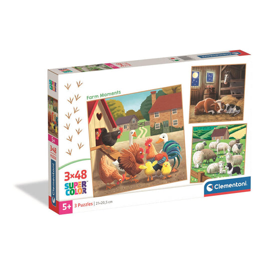Farm Moments puzzle 3x48pcs