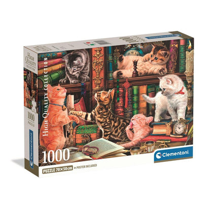 Curious Whiskers puzzle 1000pcs Nerdscape