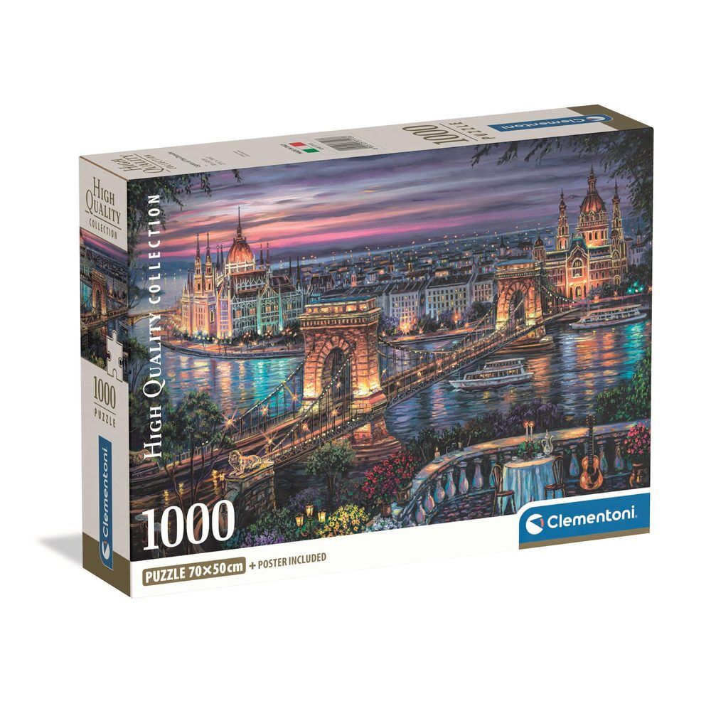 Lights Of The Danube puzzle 1000pcs Nerdscape