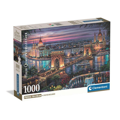 Lights Of The Danube puzzle 1000pcs Nerdscape