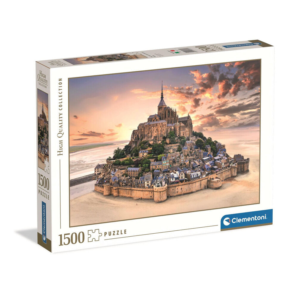 The Mont Saint-Michel Risin puzzle 1500pcs Nerdscape
