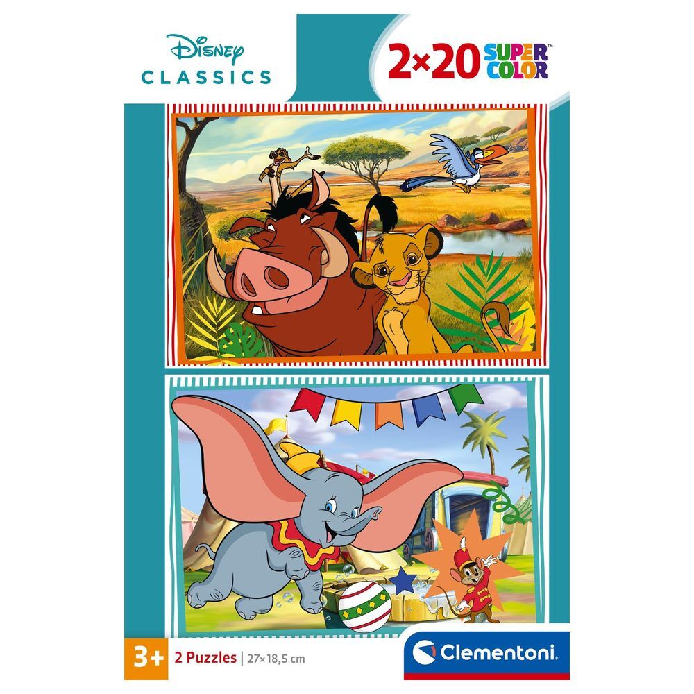 Disney Classic puzzle 2x20pcs Nerdscape
