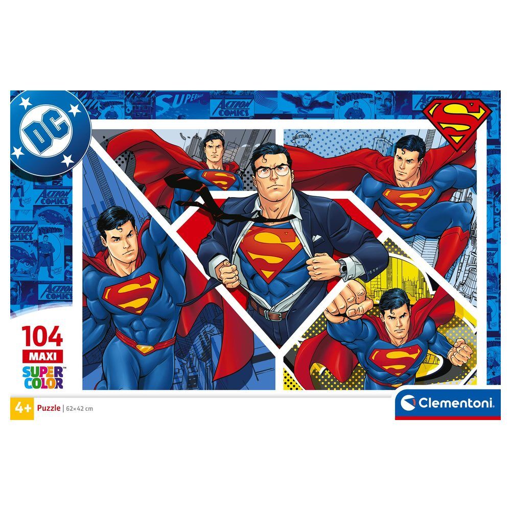 DC Comics superman maxi puzzle 104pcs Nerdscape