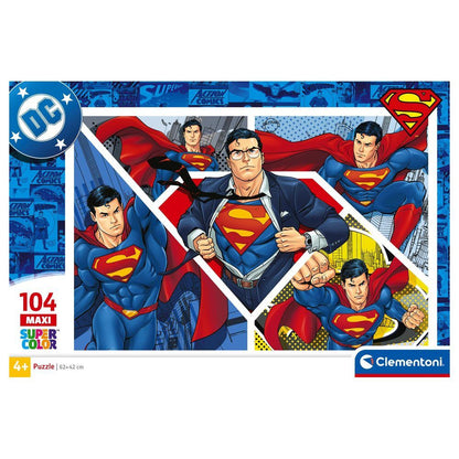 DC Comics superman maxi puzzle 104pcs Nerdscape