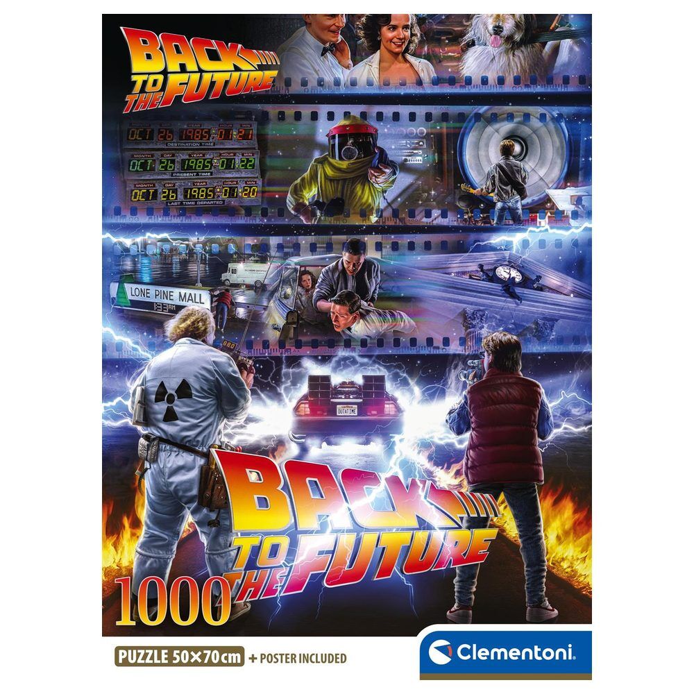 Back To The Future puzzle 1000pcs Nerdscape