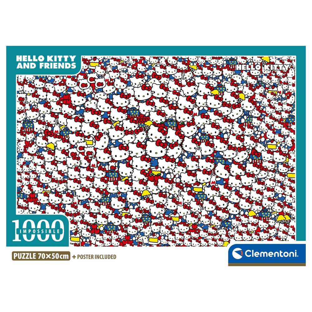 Hello Kitty impossible puzzle 1000pcs Nerdscape