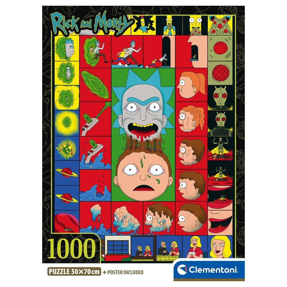 Rick and Morty 3 puzzle 1000pcs