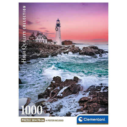 First Snow At Portland Head puzzle 1000pcs