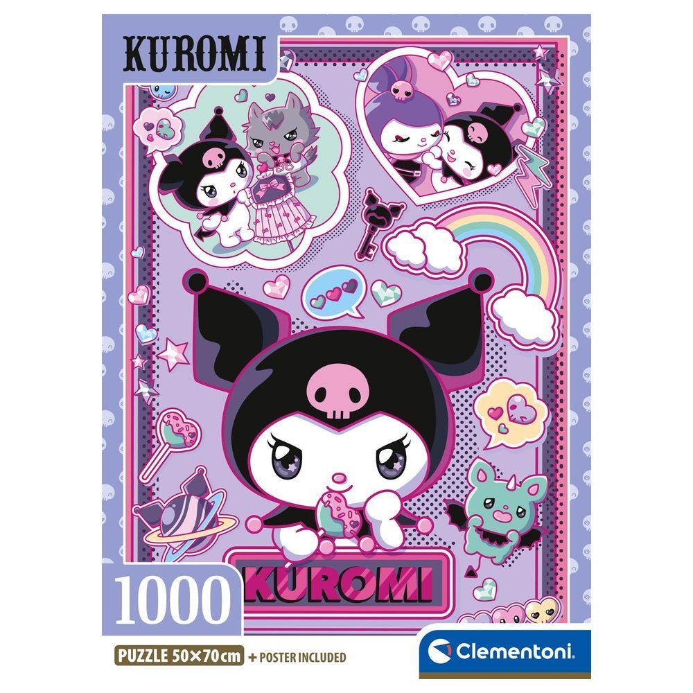 Hello Kitty Kuromi puzzle 1000pcs Nerdscape