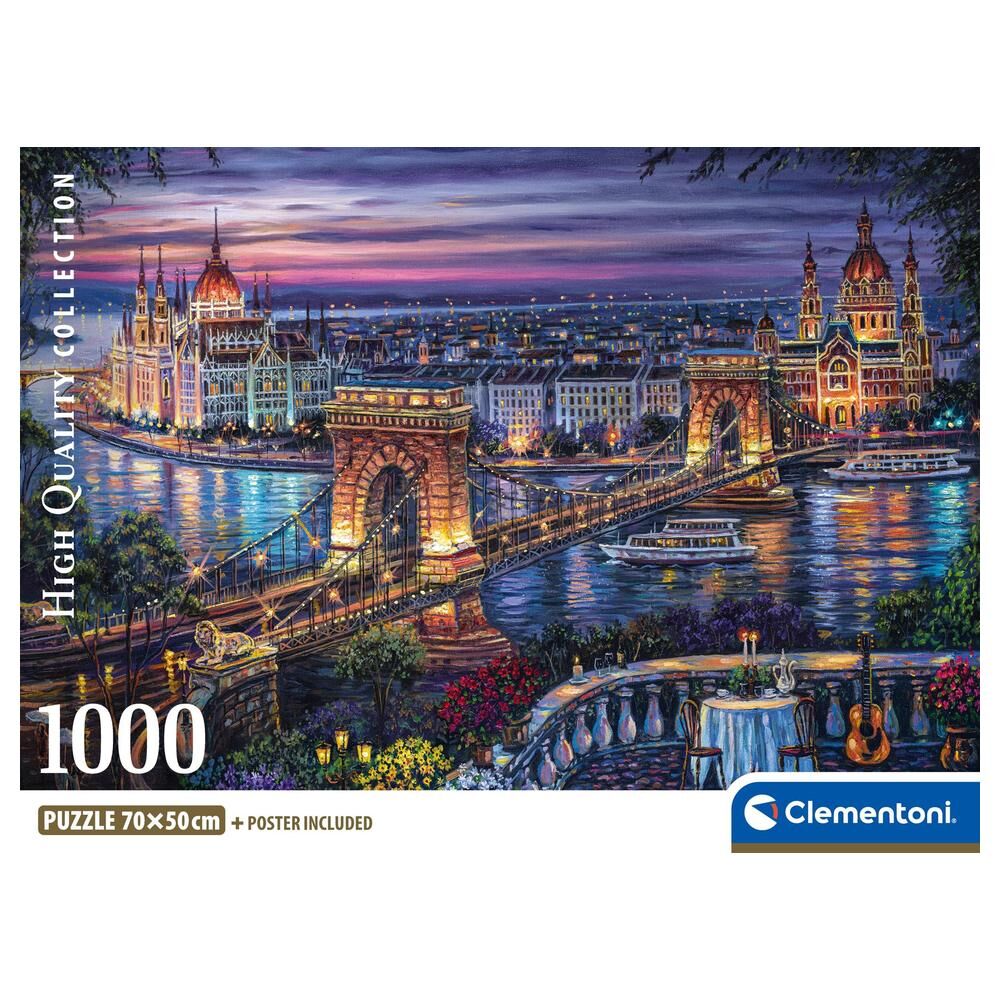 Lights Of The Danube puzzle 1000pcs Nerdscape