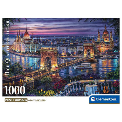 Lights Of The Danube puzzle 1000pcs Nerdscape