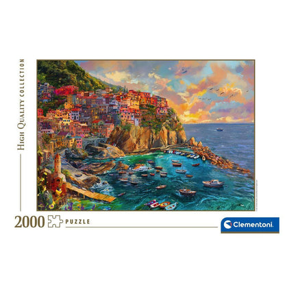 Painted Manarola puzzle 2000pcs Nerdscape