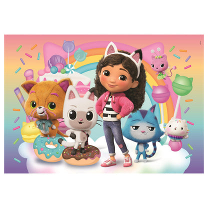 Gabbys Dollhouse puzzle 2x20pcs