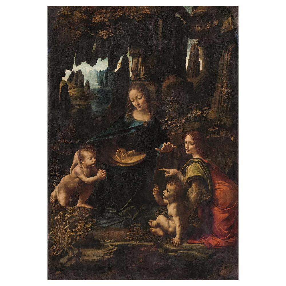Museum Louvre Leonardo - The Virgin of the Rocks puzzle 1000pcs Nerdscape