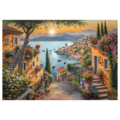 Steps To The Harbor puzzle 1500pcs Nerdscape