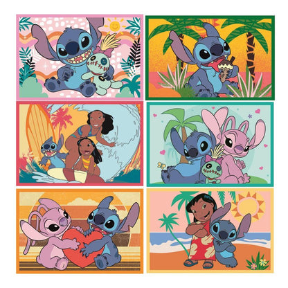 Disney Stitch puzzle 6pcs