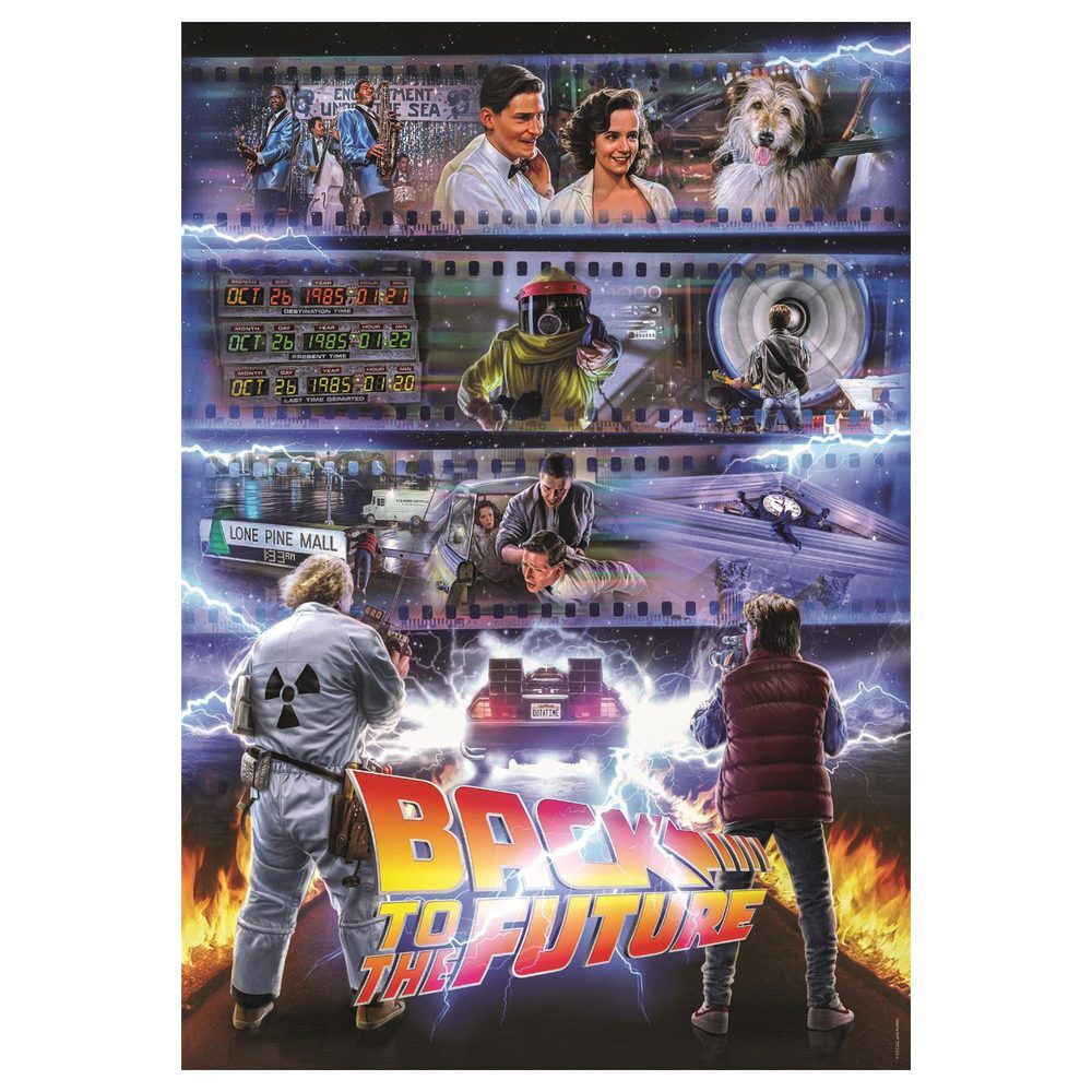 Back To The Future puzzle 1000pcs Nerdscape