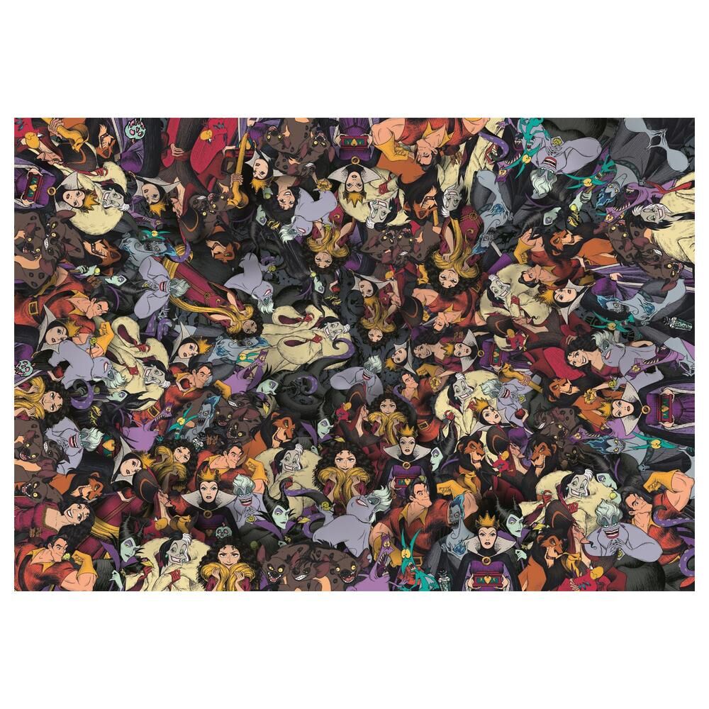 Disney Villans impossible puzzle 1000pcs Nerdscape