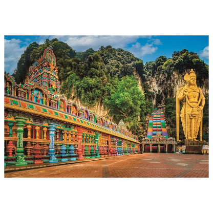 Painted Batu Caves puzzle 1000pcs Nerdscape