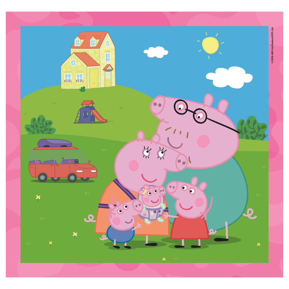 Peppa Pig puzzle 3x48pcs Nerdscape