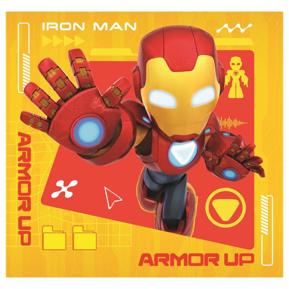 Marvel Iron Man And His Awesome Square puzzle 3x48pcs Nerdscape