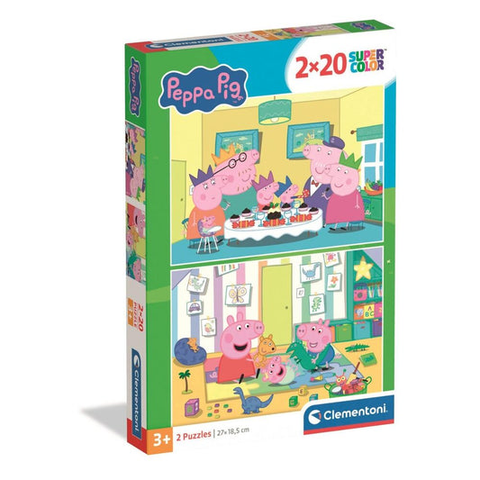 Peppa Pig puzzle 2x20pcs